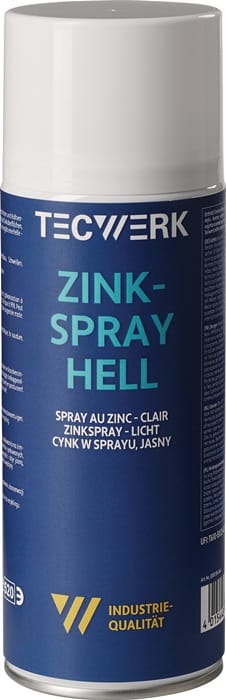 Tecwerk Zinkspray Hell 400ml Weißalu.spraydose Tecwerk
