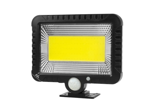 Maclean Mce438 Led-bewegungssensor-wandleuchte Solarsolar Ip44 5w 400 Lumen 6000k Solarwhite Cool (1 X Einheit)