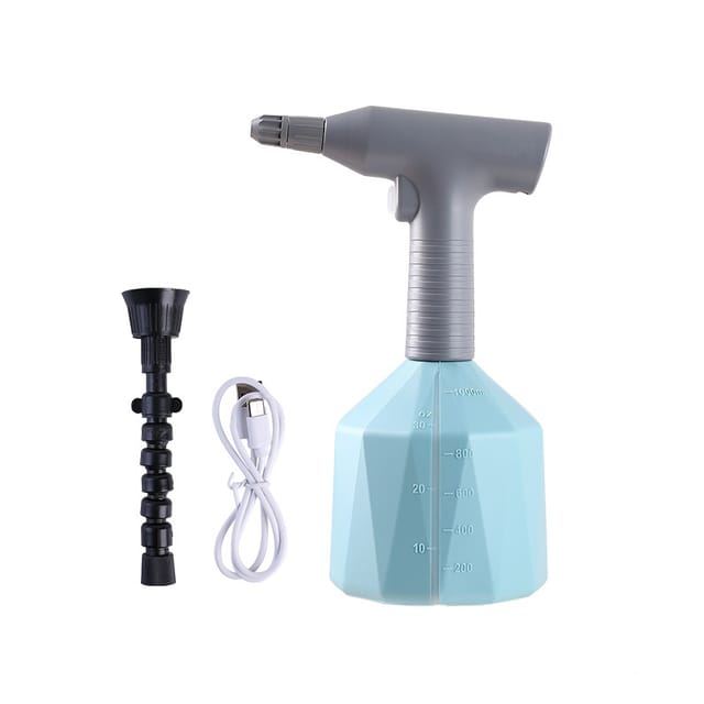 Elektrischer Sprüher Mit Sprühdüse, Tragbarer Wassersprüher Für Rasen Und Garten (blau 1 L)