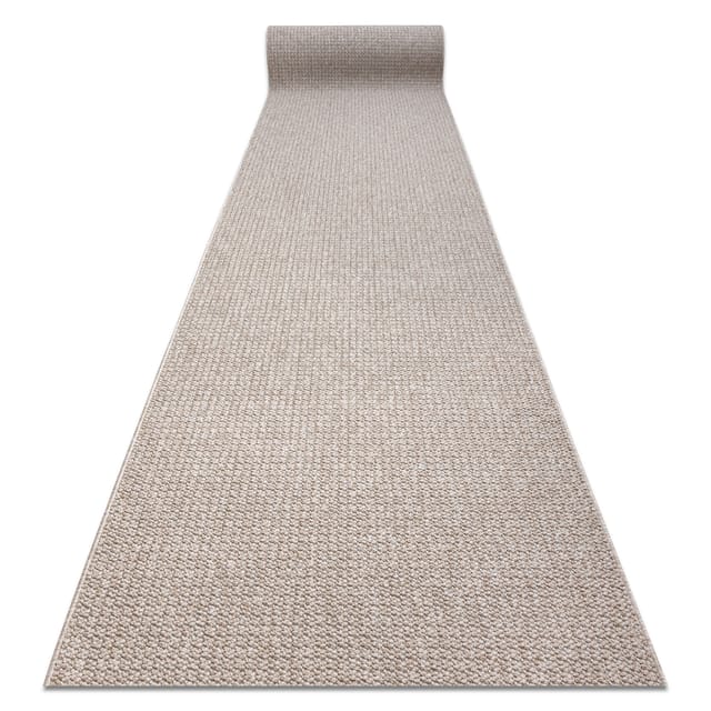Läufer Casablanca Loop Beige, Schleife Weich - 100cm Beige 100x280 Cm