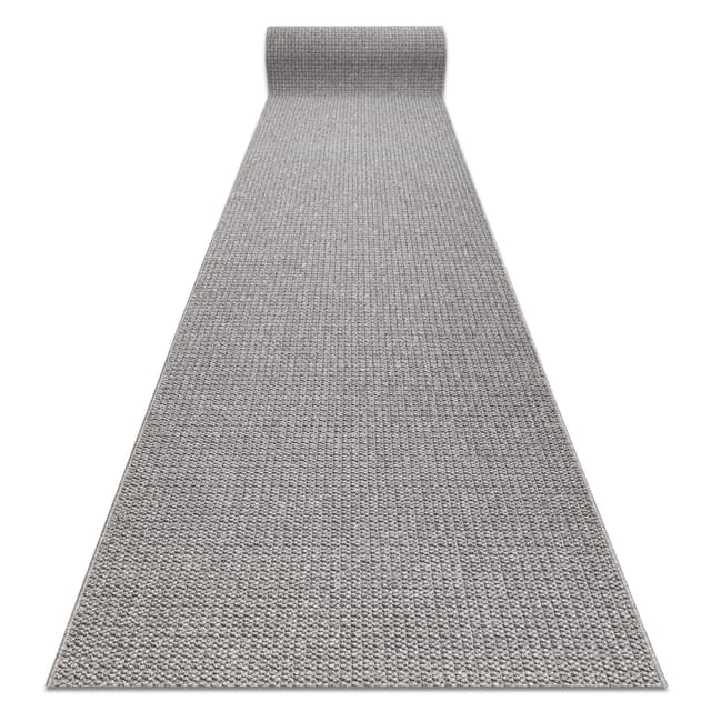 Läufer Casablanca Loop Hellgrau, Schleife Weich 100cm Grey 100x490 Cm