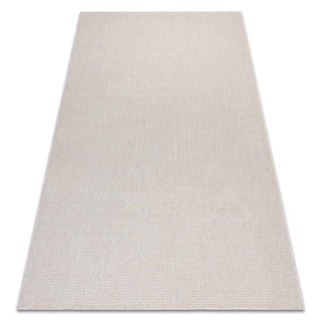 Teppich Sisal Sion A5165a Melange Flach Gewebt Ekrü / Creme Beige 200x290 Cm