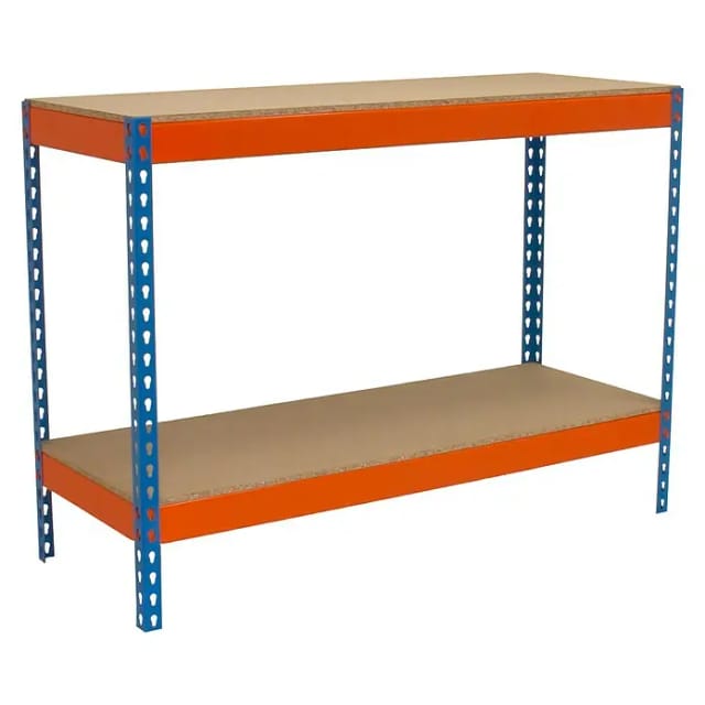 Simonrack Arbeitstisch Blau Und Orange 151 Cm