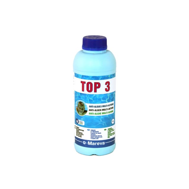 Mareva - Multi-aktions-algenvernichter Für Pool - Top 3 Nicht Schäumend - 1l - 150038u