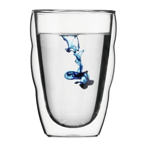 Bodum Set Aus Transparenten Doppelwandgläsern 350 Ml