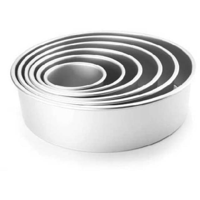 Ibili Rundform Extra Tief Silber 20 Cm