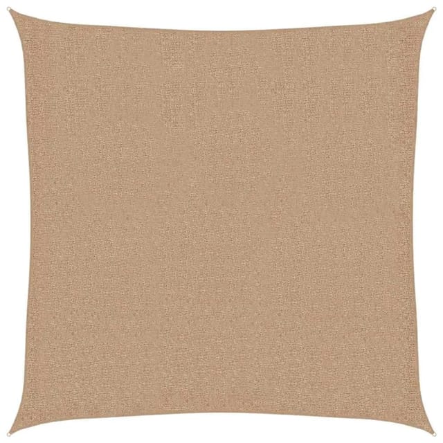 Sonnensegel 160 G/m² Taupe 3x3 M Hdpe Vidaxl