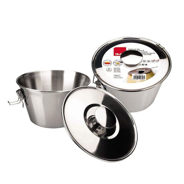 Ibili Pudding- Und Flanmold 2,6 Liter Edelstahl