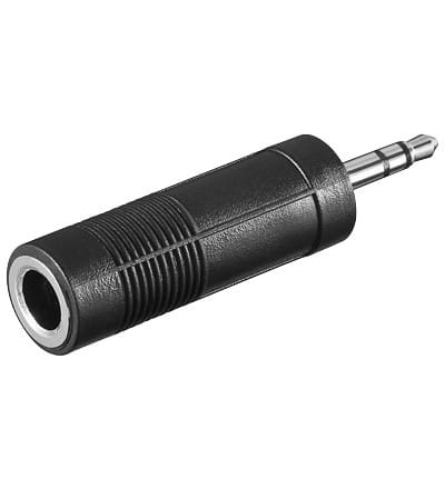 Jack 3,5mm Stereo-stecker Auf Jack 6,3mm Stereo-buchse Adapter