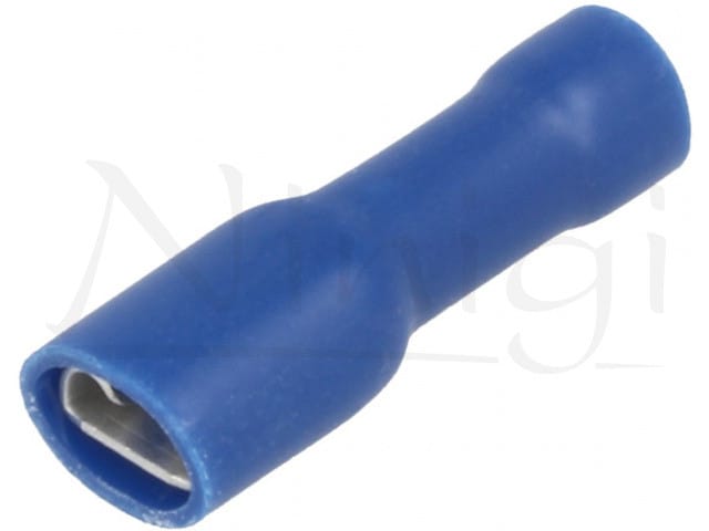 Klemme Typ Faston 4,8mm Insulated Blue (pvc25048-2)