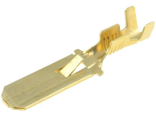 Klemme Faston Männlich 6,3mm Ohne Isolierung Mit Reten