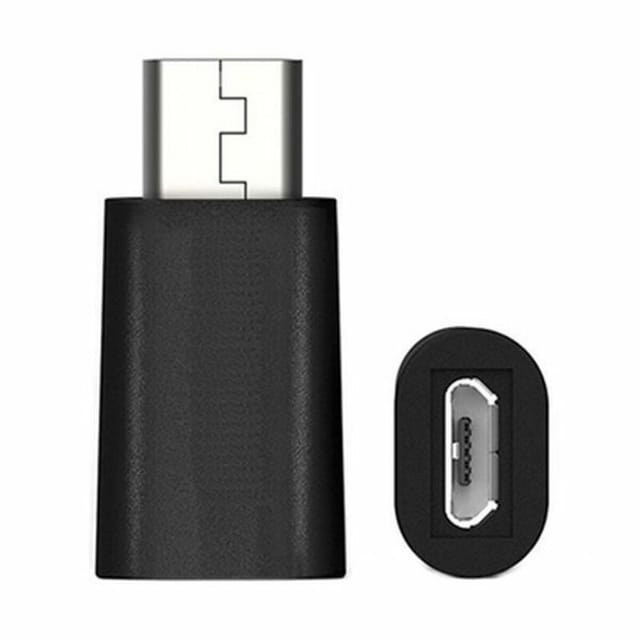 Ewent Ew9645 Usb C Zu Micro Usb Adapter Schwarz