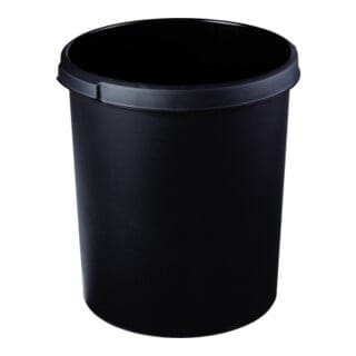 Han - Papierkorb Klassik 37,5 X 41 Cm (d. X H) 30l Polypropylen Farbe: Schwarz 1 Sortierfach