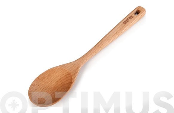 Ibili Runder Holzlöffel Natur 30 Cm Klassisch