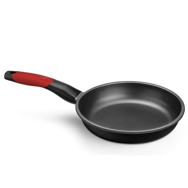 Bra Premiere Bratpfanne 32 Cm, Aluminiumguss, 3-lagig Mit Pfoa-freier, Verstärkter Antihaftversiegelung, Geeignet Für Alle Ofcooking-typen Einschließlich Induktion, Farbe Rot