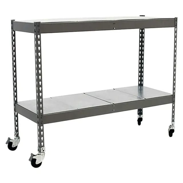 Simonrack Regalsystem Auf Rollen Grau 900 X 1500 Mm