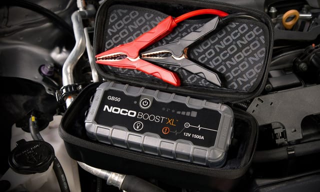 Noco - Boost Xl Gb50, Starter De Ultrasafe 1500a 12v Batterie, Ladegerät De Professioneller Booster Und Kabel De Starter De Benzin Auto De Bis Zu 7 Liter Und Diesel De Motoren De Bis Zu 4 Liter