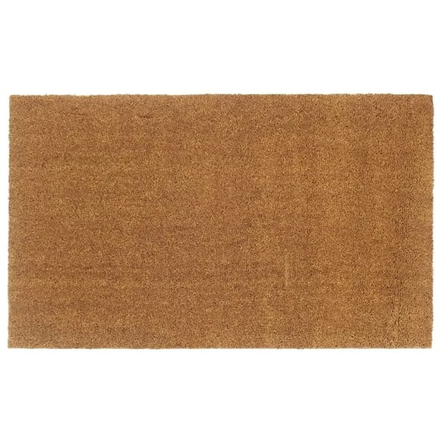 Fußmatte Natur 90x150 Cm Kokosfaser Getuftet Vidaxl