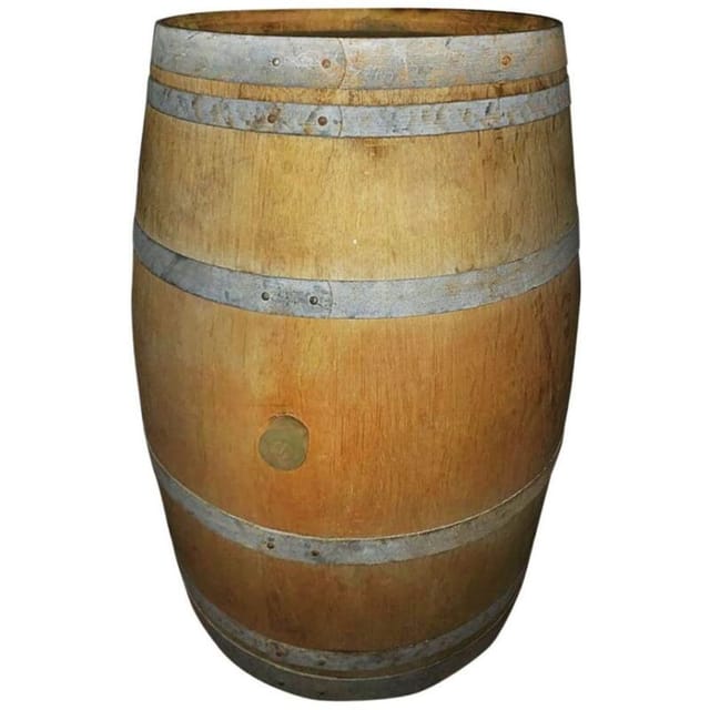 Handgefertigter Weinschrank Aus Barriquefass: Exklusive Weinlagerung Für 12 Flaschen