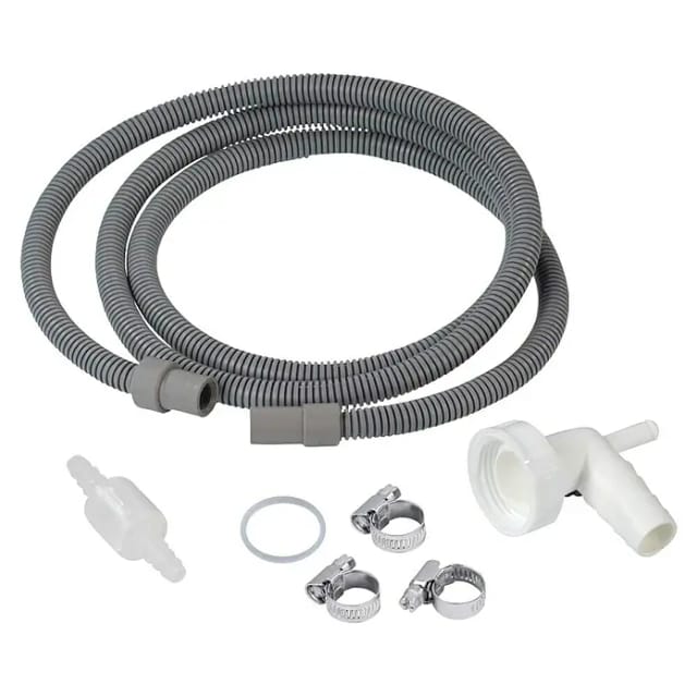 Xavax Abflussrohr Grau Und Weiß 1,5 M Polyethylen