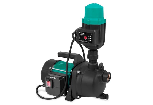 Vonroc - Hydrophorpumpe / Automatikpumpe – 800 W – 3300 L/h Mit Druckschalter – Trockenlaufschutz