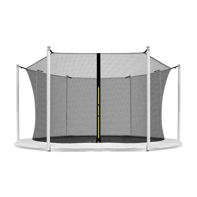 Aga Sicherheitsnetz Für Trampolin Mit Innennetz 366 Cm 12 Ft Für 8 Stangen Schwarz