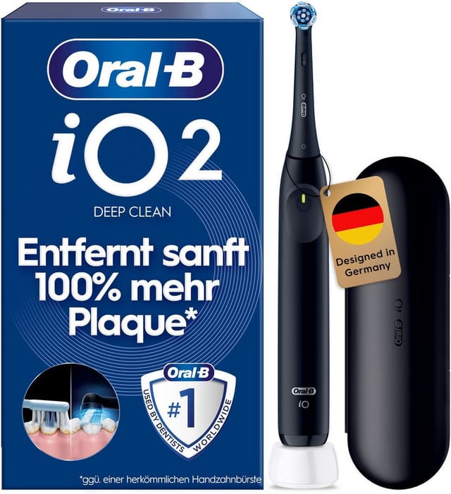 Oral-b Io Series 2, Night Black Limited Edition Elektrische Zahnbürste