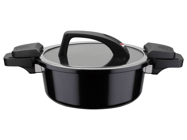 Gsw Niederdruckkochtopf 4 L Schwarz 24 Cm