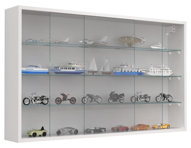 Hängevitrine Wandvitrine Glas Drivalo Xl