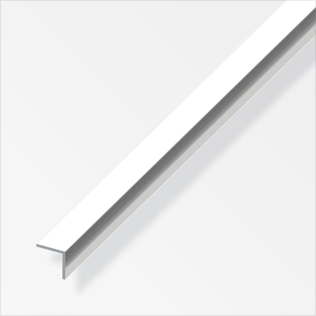 alfer Winkel 2.5 m, 15 x 15 mm Aluminium eloxiert poliert Chromoptik