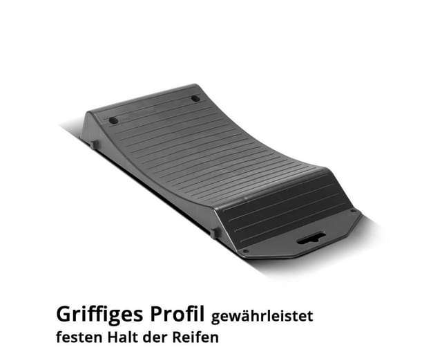 STAHLWERK Reifenschoner Standplatten GT-18 ST 4Er Set 2,7T Tragkraft Reifenwiege