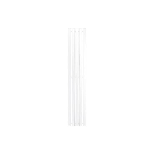 LuxeBath Paneelheizkörper Vertikal 260x1400 mm Weiß mit Mittelanschluss Flach