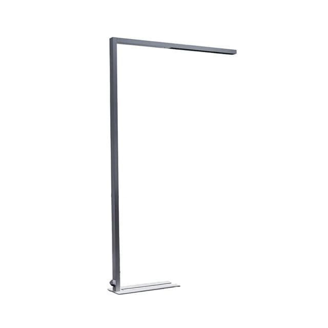 Arcchio LED Bürostehleuchten Jolinda 9968024 Dimmbar mit Bewegungsmelder Modern in Alu aus Aluminium 1-flammig Arbeitszimmerleuchte