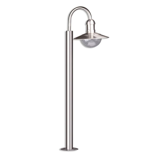 Lindby Damion 9960018 Spritzwassergeschützt Modern in Alu aus Edelstahl 1-flammig E27
