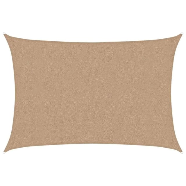 vidaXL Sonnensegel 160 g/m² Taupe 2,5x3,5 m HDPE 311398