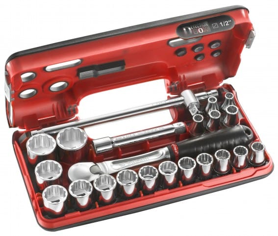 Facom Steckschlüssel-Set 1/2Z D-Box, 22-tlg