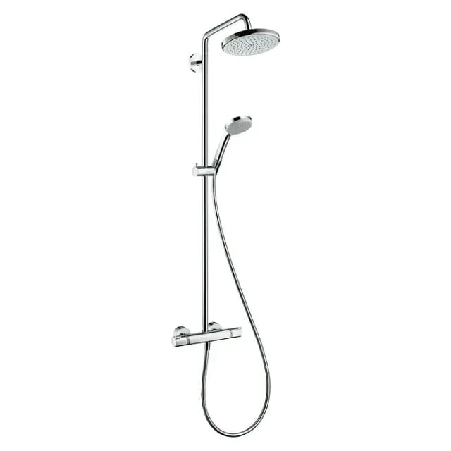 hansgrohe Showerpipe Croma 220 mit Thermostat, chrom