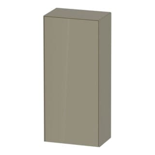 Duravit Halbhochschrank White Tulip 40x24x88cm, 1 T, An li, steingrau hgl