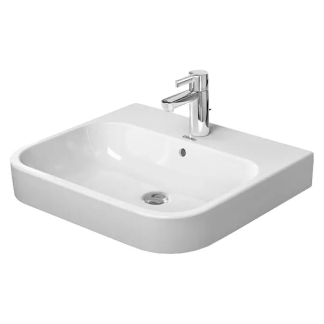 Duravit Möbelwaschtisch Happy D.2 60x50,5cm, we, geschli., m HL, ÜL, HLB