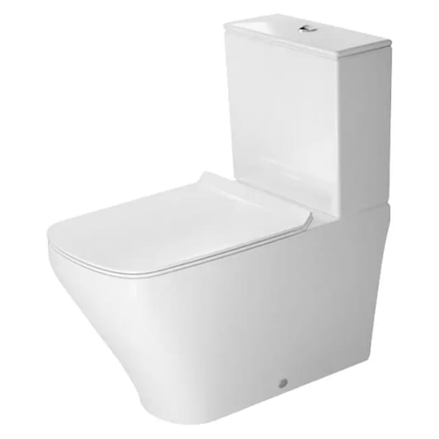 Duravit Stand-WC-Kombi, Tiefspüler DuraStyle 37x70,5cm, 4,5 l, f variab. Zulauf, weiß