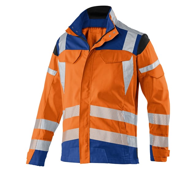 Kübler PSA Reflectiq Jacke 1207 warnorange/kbl.blau 60