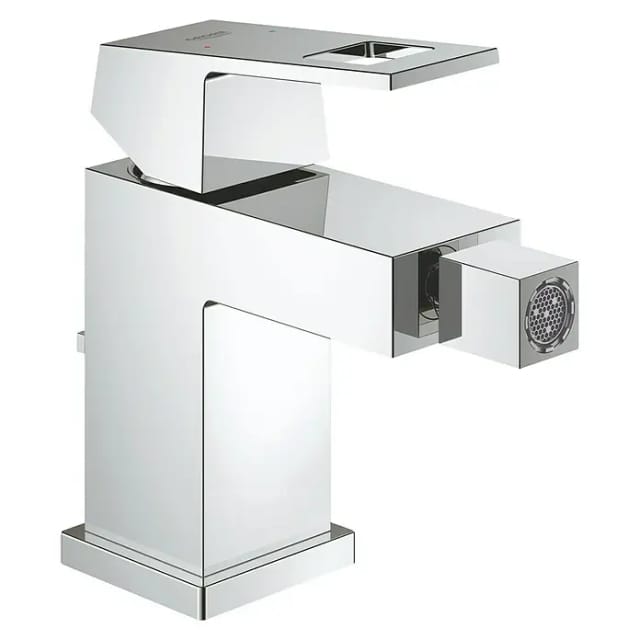 Grohe Bidet-Einhebelmischer Eurocube 1/2", mit Ablaufgarnitur, chrom