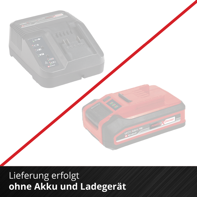 Einhell Akku-Vertikutierer-Lüfter 'GP-SA 36/40 Li BL-Solo Professional' bis 1100 m² 18 V ohne Akku und Ladegerät