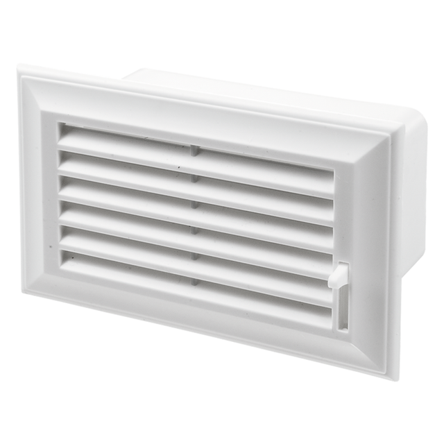 toom Endgitter für Flachkanäle 110 x 55 mm weiß
