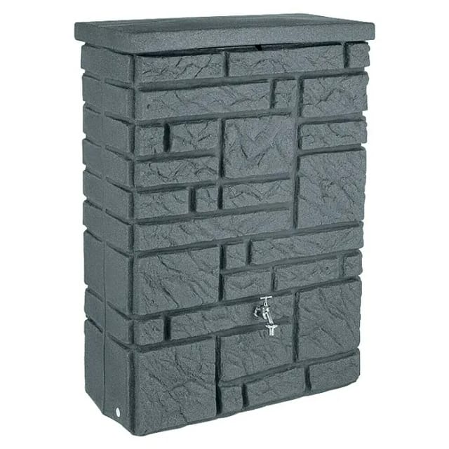 ARVES Wandtank 'Maurano' graphitgrau 300 l