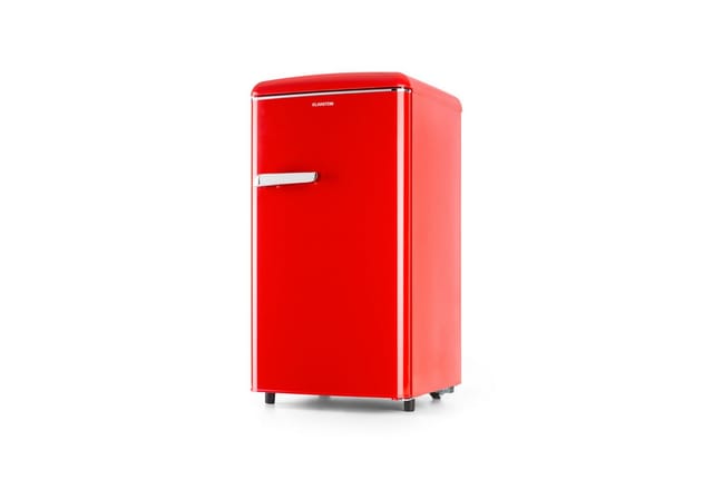 Laika 60L Gefrierschrank 60 Liter 3 Schubladen Temperatur: -18 bis 0 °C Rot