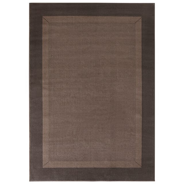 NYVI Teppich Basic - Strapazierfähig, Pflegeleicht, Vielseitig Farbe:Braun;Größe:80x200 cm