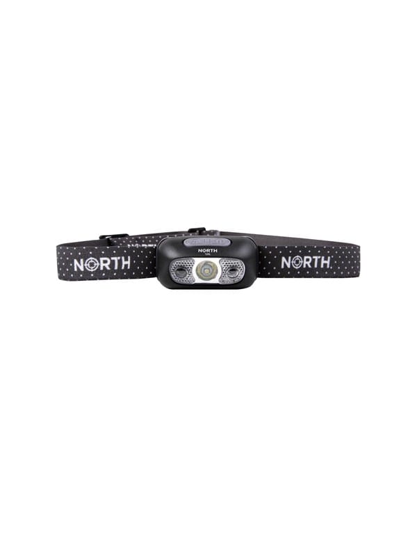 NORTH Headlight 120 Lumen Black ca 65m Sensor control
