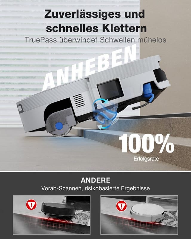 Ecovacs Roboter Staubsauger X12 PRO OMNI White