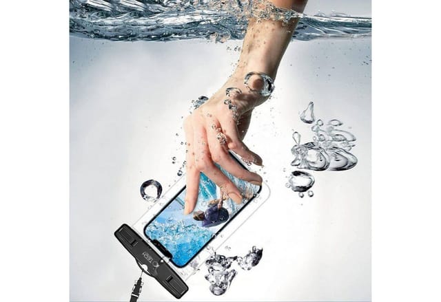 Tech-Protect Waterproof Case UWC7 Waterproof Cover for Devices up to 6.9" - Pink